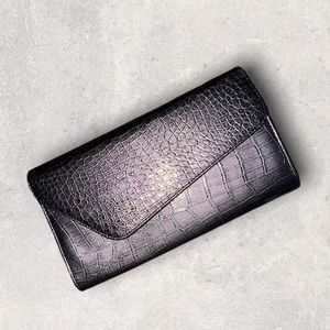 Snakeskin Evening Clutch Purse